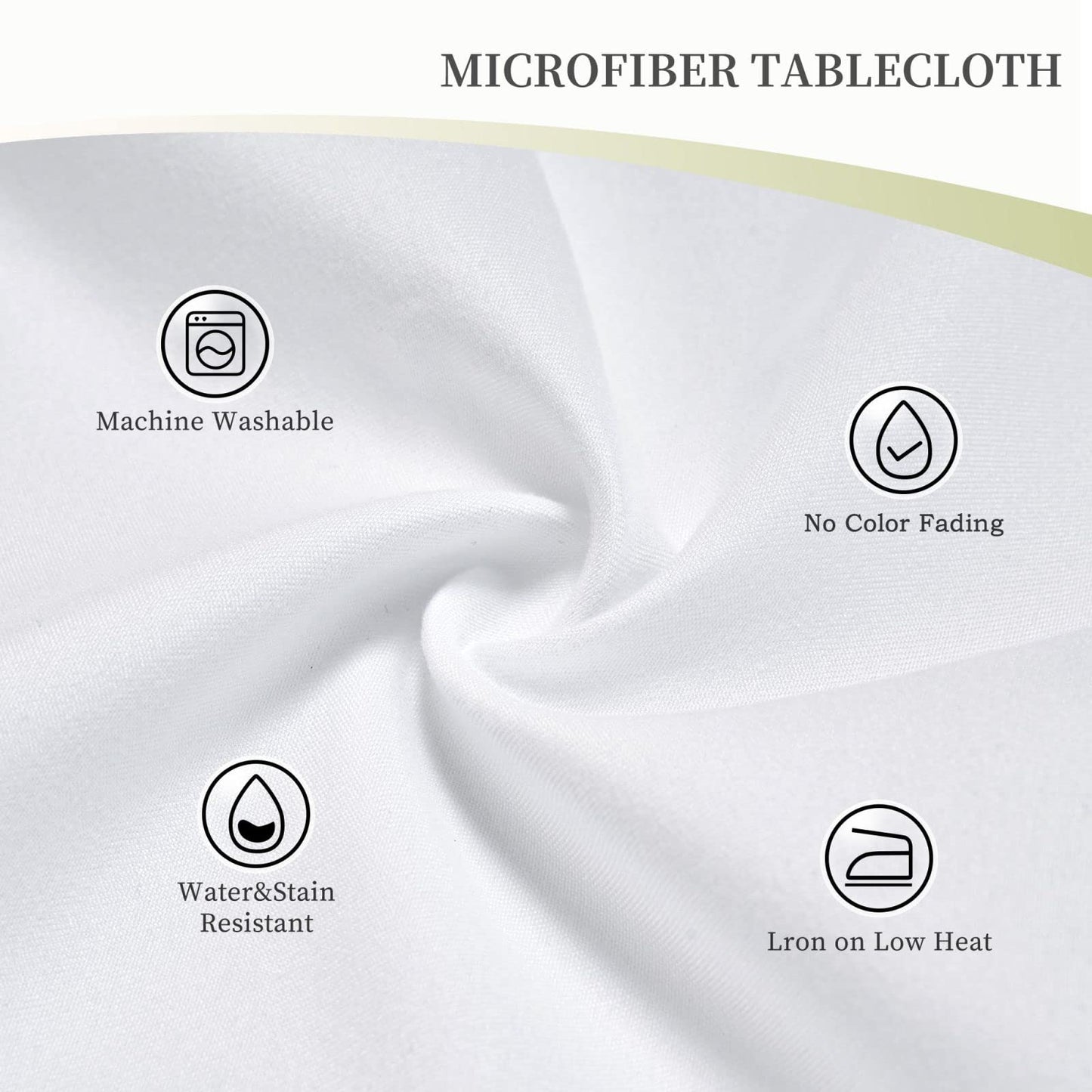 VIMPEYDON Coffee Print Tablecloth Rectangle Table Cloths for Dining Tables, Love Coffee Cup Beans Tablecloths Reusable Tabletop Decoration Table Covers for Kitchen,Holiday,Picnic,Party, 54x72 Inch