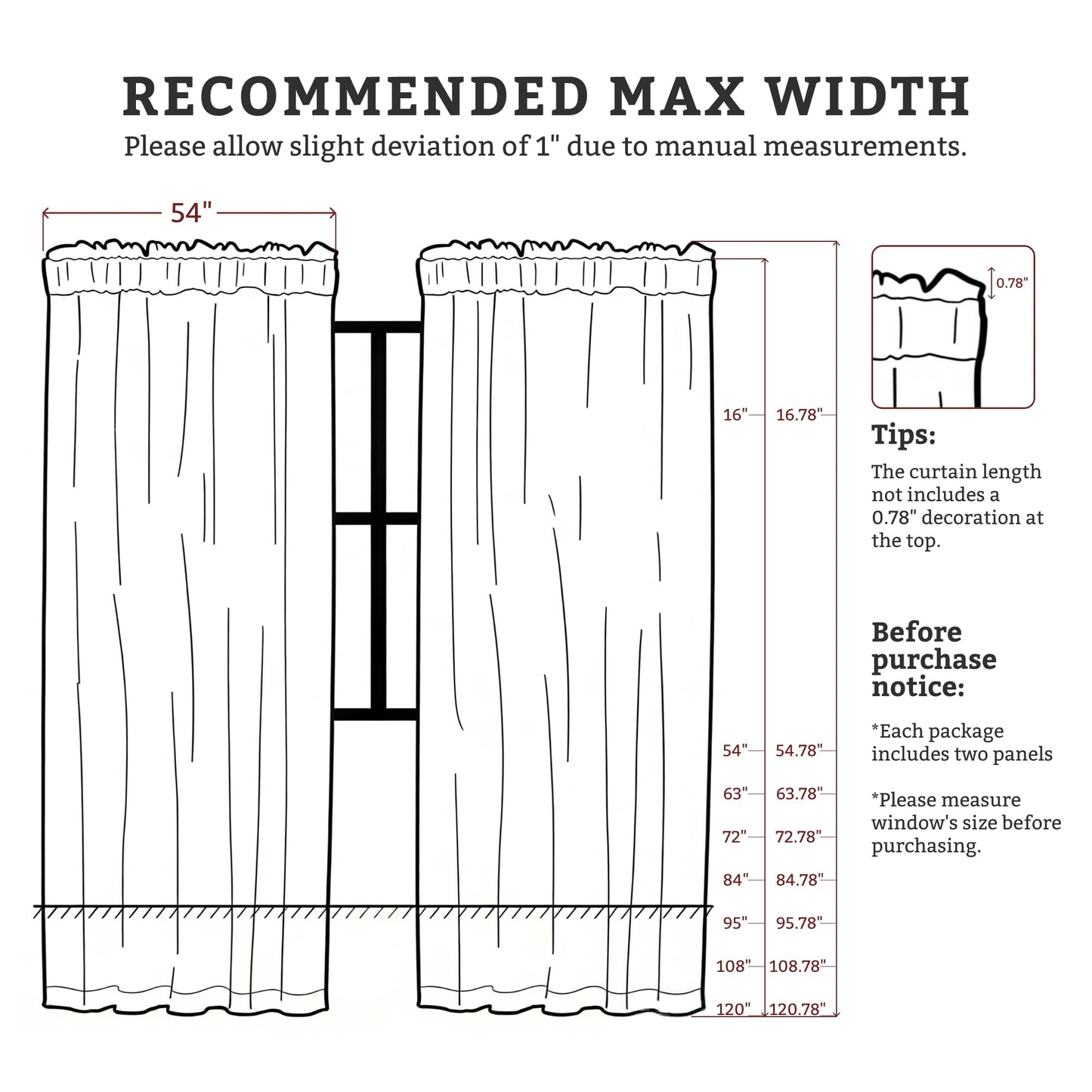 VISIONTEX 2 Panels Sheer Curtains 84 Inches Long, Cream Beige Floral Leaf Embroidered Semi Sheer Voile Curtains, Rod Pocket Light Filtering Window Drapes for Bedroom Living Room 54W x 84L