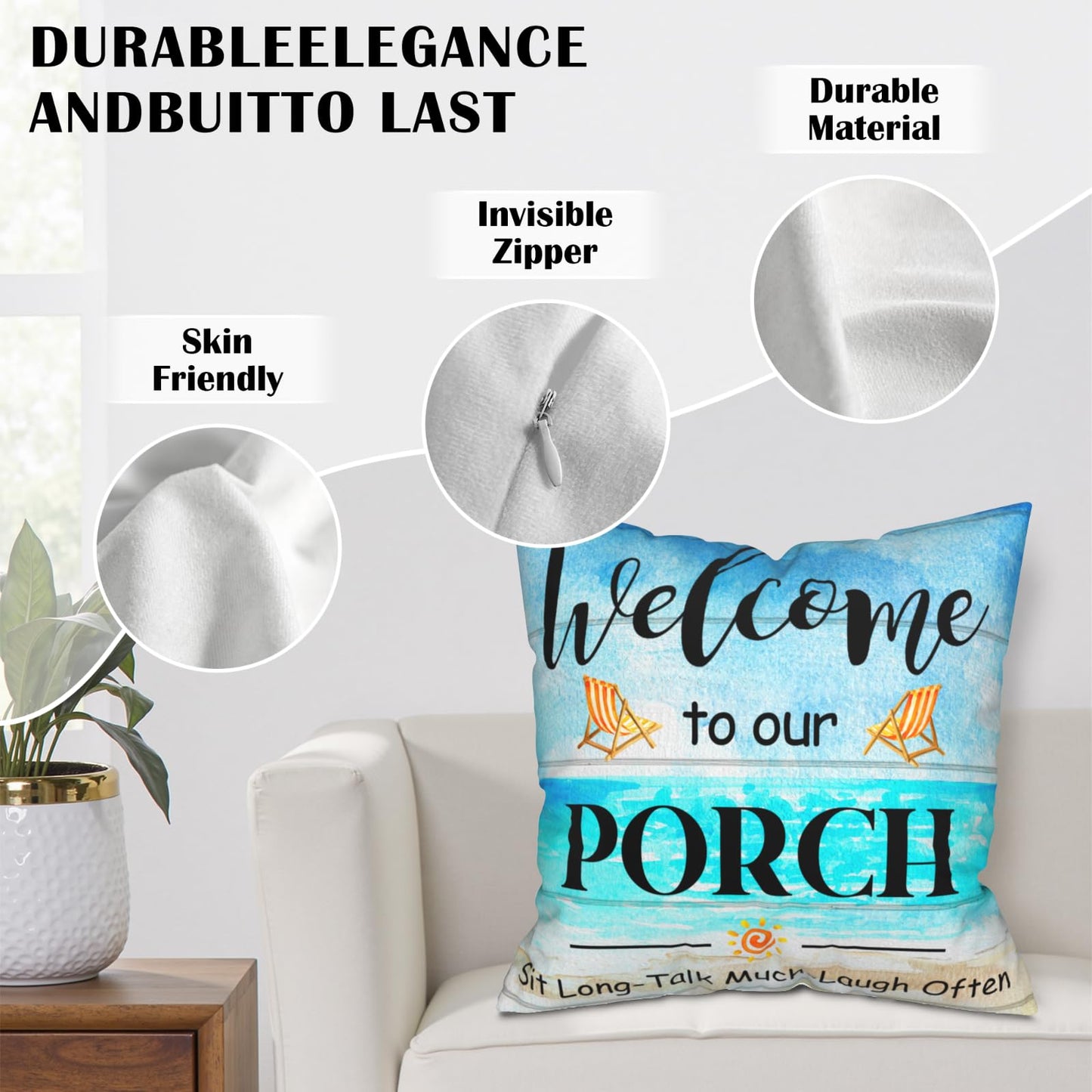Giwawa Custom Design Photos or Text Throw Pillow Covers 18x18 Inch Set of 2 Personalized Pet Photo Pillowcase Love Photo Throw Pillow Cases, Two-Sides Printed, No Pillow Insert