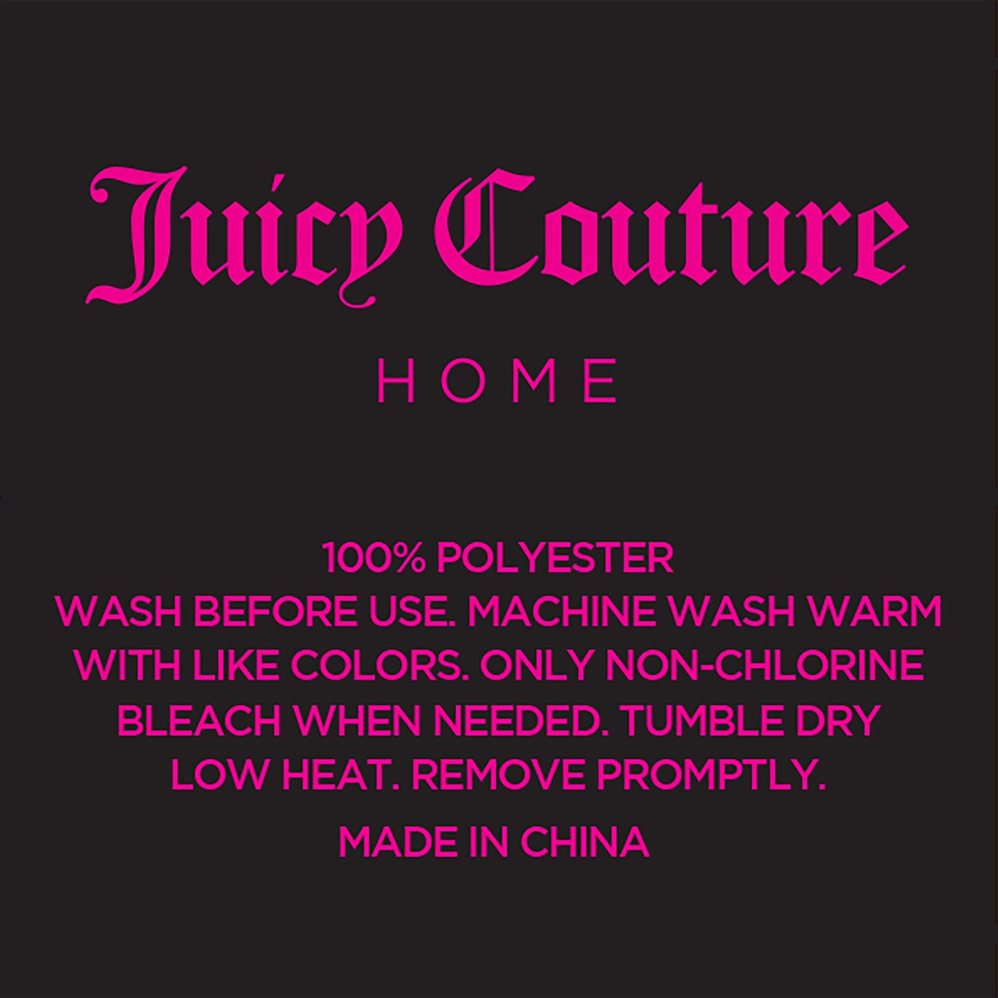 Juicy Couture Full Size Satin Bed Sheet Set, Deep Pocket Silky Full Sheet Set with 1 Fitted Sheet, 1 Flat Sheet and 2 Pillow Case, Wrinkle Resistant and Anti Pilling Bed Sheets - Purple