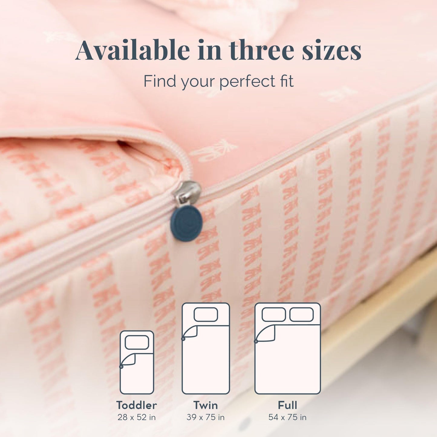 Beddy's Ballerina Theme Durable Zipper Bedding for Kids - Bed in a Bag - Pink Ballet Shoe Sheets & Comforter - Includes Pillowcase & Sham - Easy to Make & Wash - Twin