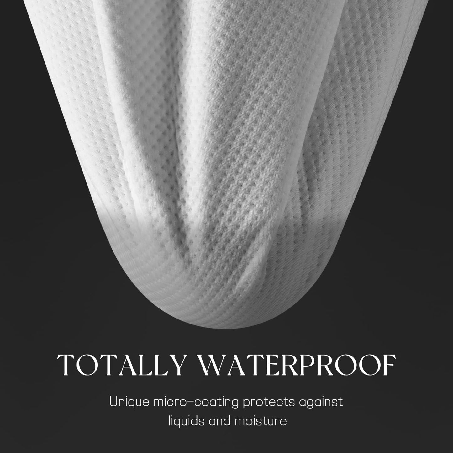 King Mattress Protector Tencel Luxury 100% Waterproof Mattress Protector,Silky Soft & Breathable,Cooling Mattress Pad Cover Fitted 18" Deep Pocket Noiseless,78"x80"