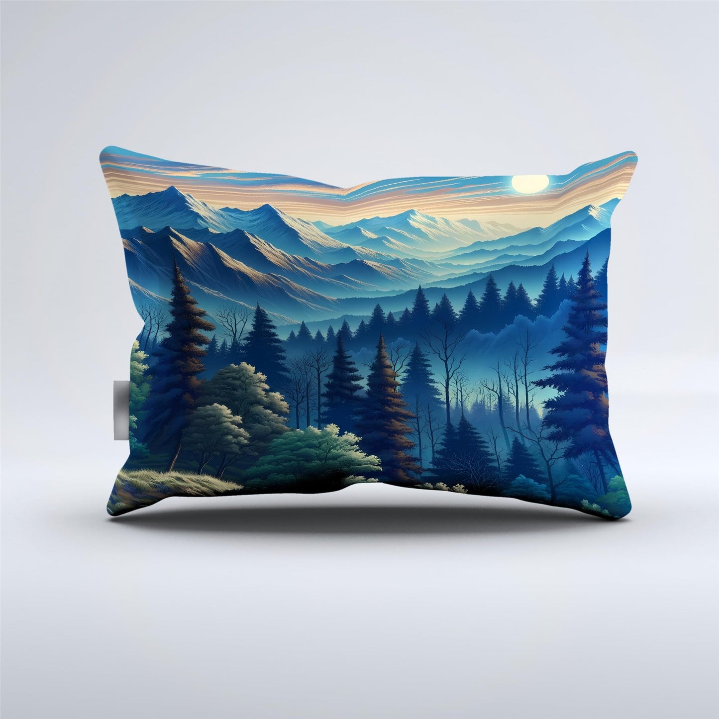 REALIN Hawthorn Duvet Cover Set 3D Bedding Japan Forest Mountain River Bed Sets 2/3/4PCS Quilt Covers/Sheets/Pillow Shams,Twin/Full/Queen/King (Twin-172x218cm-3PCS,F)