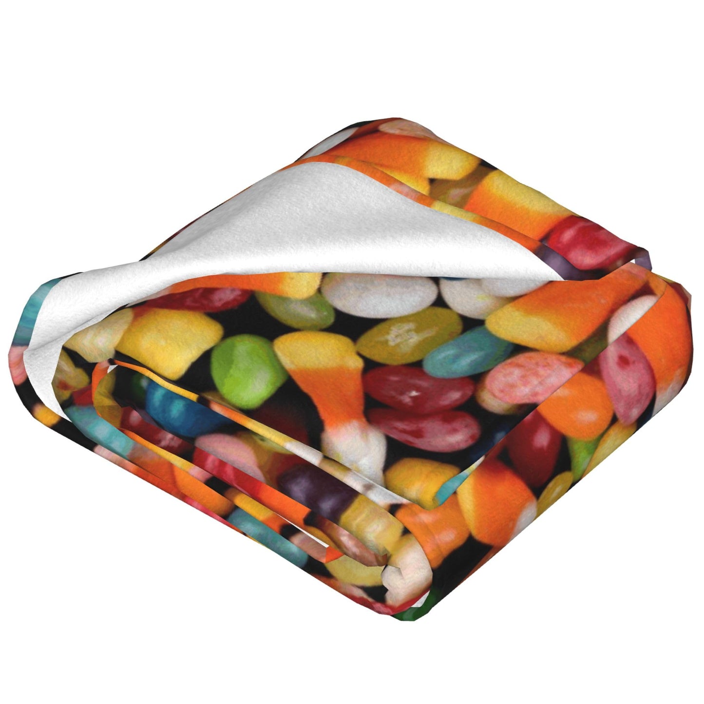 Funny Candy Blanket Funny Food Soft Throw Flannel Blankets for Bed Couch Bedroom Living Room 60"x50"