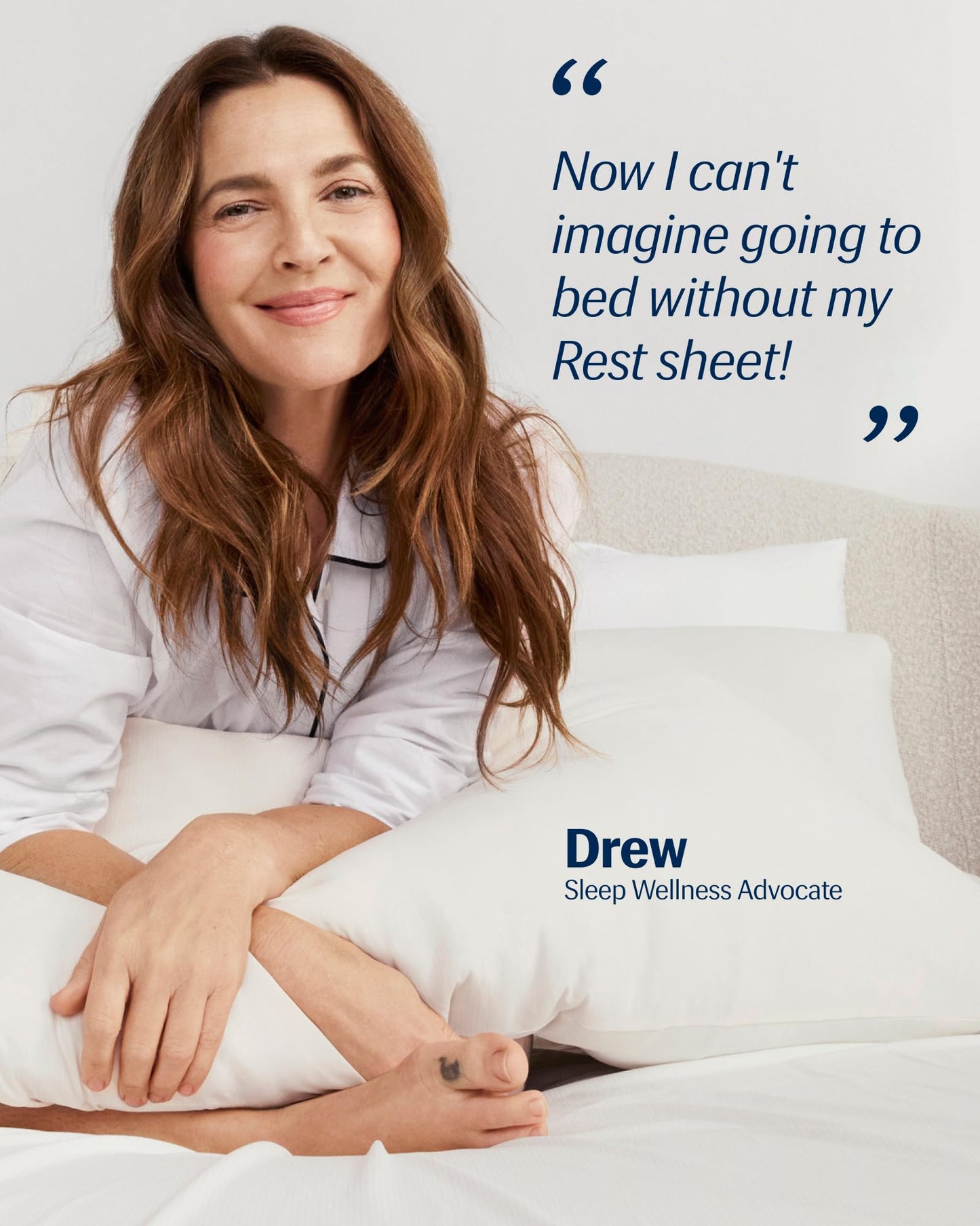 REST® Evercool®+ Starter Sheet Set, Twin, Light Gray, Breathable Bed Sheets for Hot Sleeper and Night Sweats, with Pillowcases, Ionic+ Self-Cleaning Silver Yarn for Sensitive Skin, 3PCS No Flat Sheet