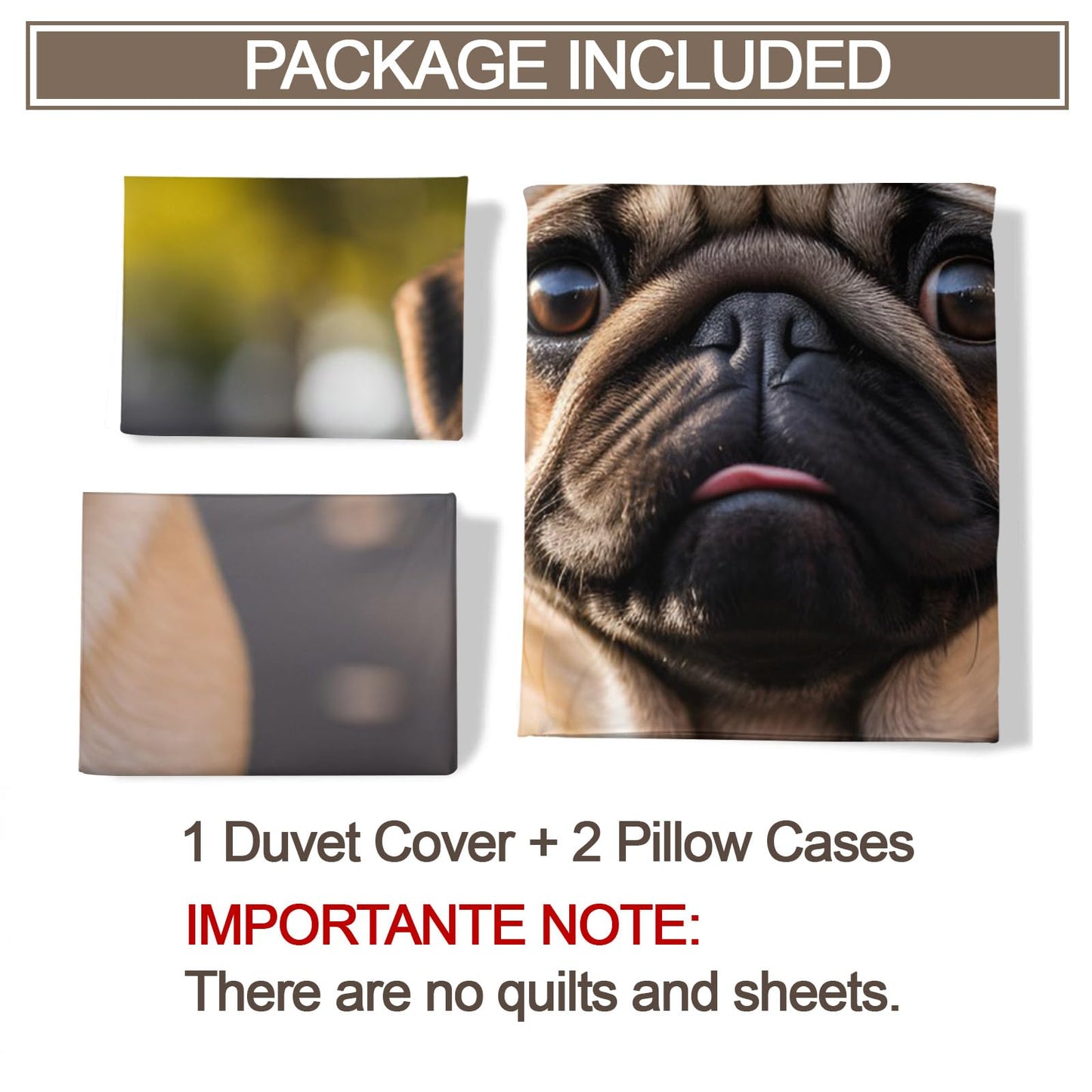 PAISUOQ Puppy Duvet Cover Queen Size - Cute Dog Home Decor & Gifts, 3 Piece Back to School Dorm Bedding, Easy Care Microfiber Comforter Cover & Pillowcases, Sharpei Lovers