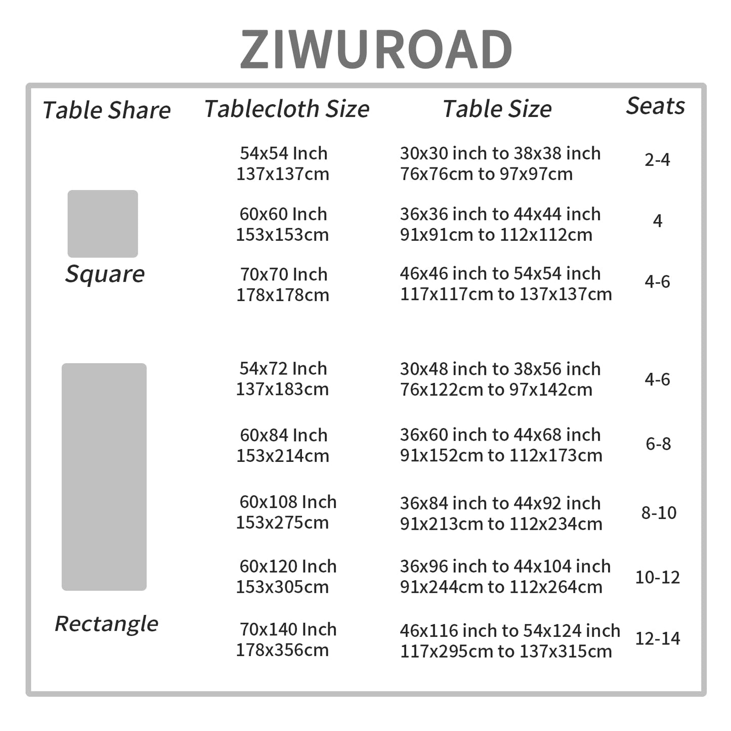 ZIWUROAD Jacquard Rectangle Tablecloth, Floral Design Thick Kitchen Dining Table Cloth, Waterproof Wrinkle Free Decorative Fabric Table Cover for Outdoor and Indoor, 84x60 Inch Milky White