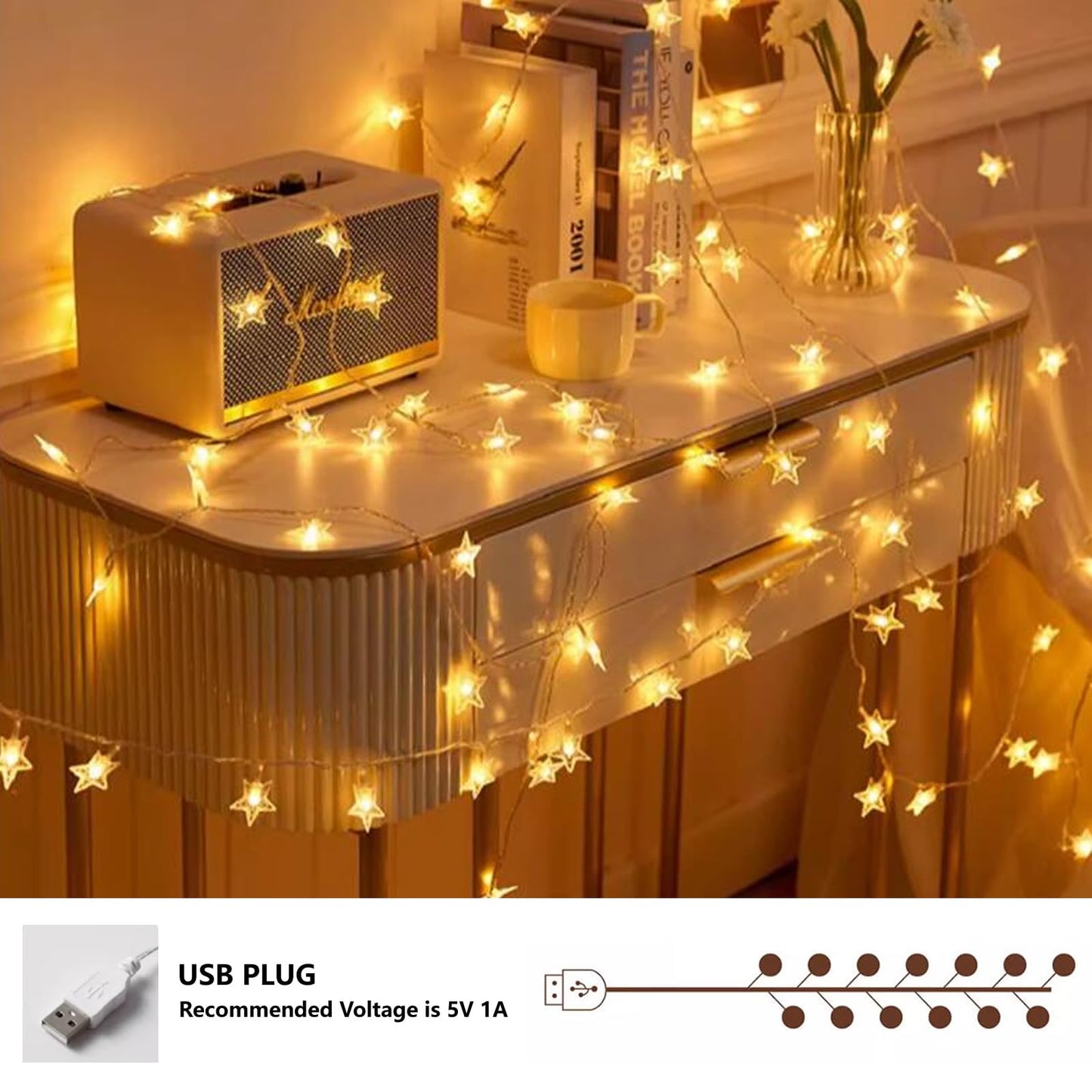 AIKASY Girls and Adults Canopy Bed, Elegant Double-Layer Bed Curtain, Children's Dream Round Lace Mosquito Net, Princess Canopy Net - Fits Twin, Full, Queen, and King Beds (White/Blue)
