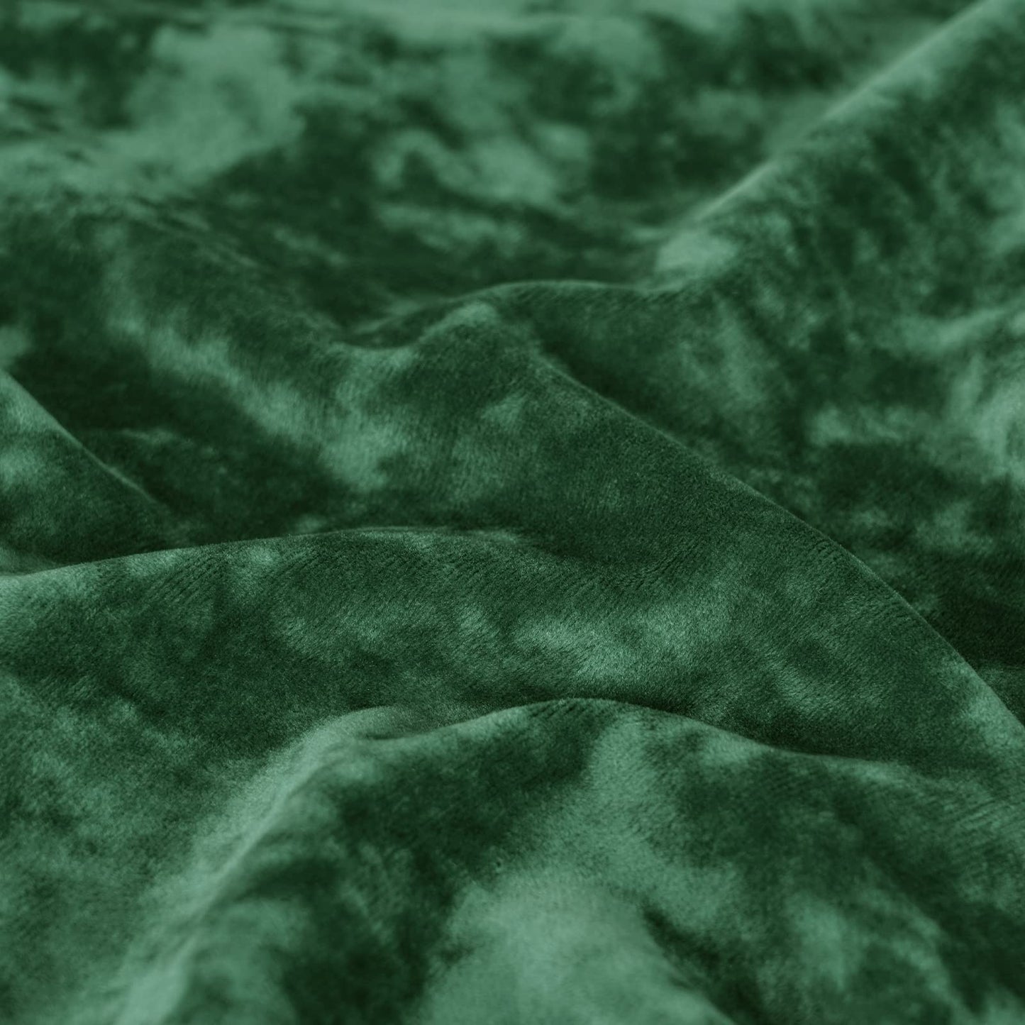 PHF Truly Velvet Fitted Sheet Only Full Size, Christmas Luxury Super Soft Cozy Fuzzy Fleece Bottom Sheet with Deep Pocket Up to 16", Suitable for Fall Winter Spring, No Pillowcases, Emerald Green