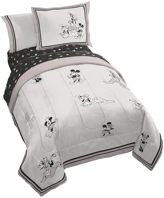 Jay Franco Kids Comforter Set Includes Sheets and Pillow Cover - Soft and Cozy Bed Set for Stylish Room Decor, Blue - Toy Story, 5 Piece Twin