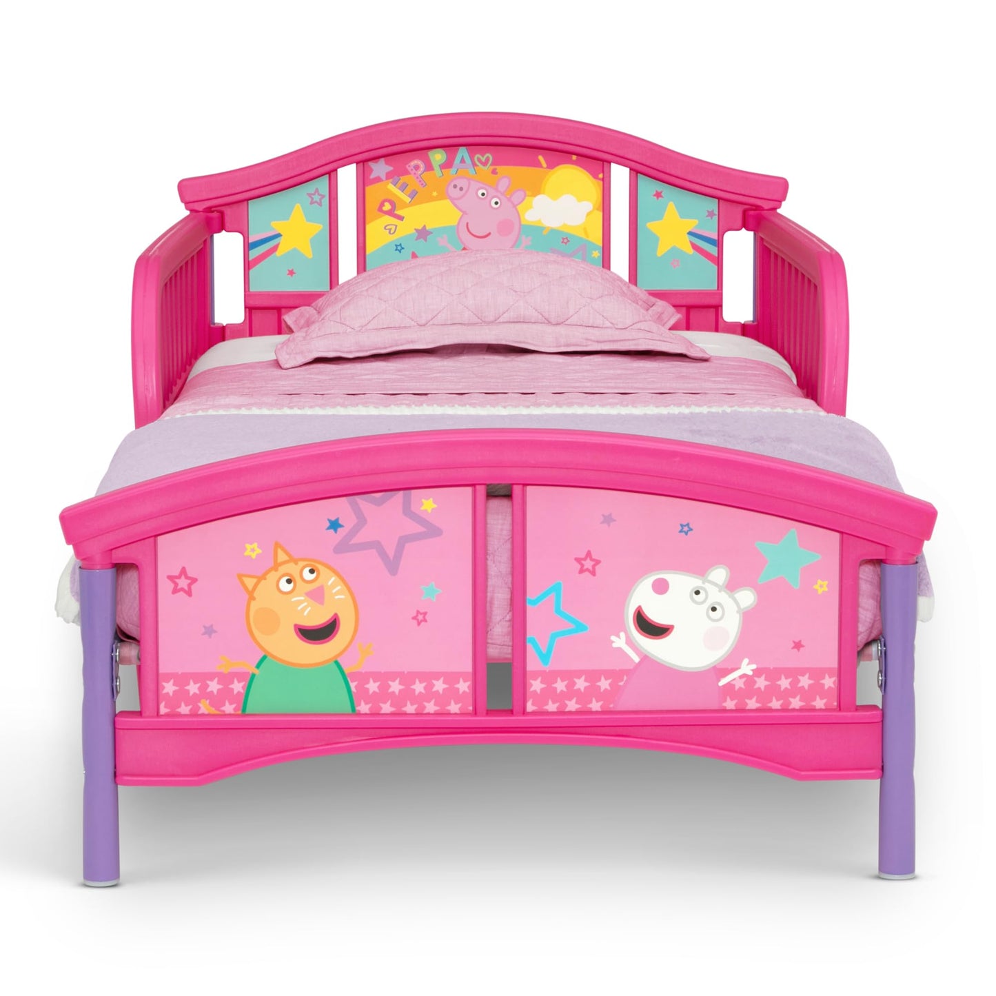 Delta Children Plastic Toddler Bed, Peppa Pig
