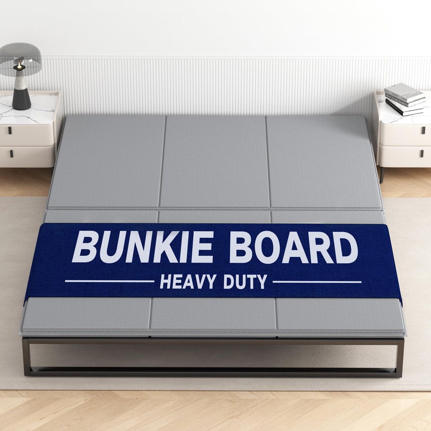 wanglanfei Bunkie Board,Foldablet,bunk bed10MM,Strong Support Ability,King Size 76 * 80",Moisture Proof and Noise Reduction