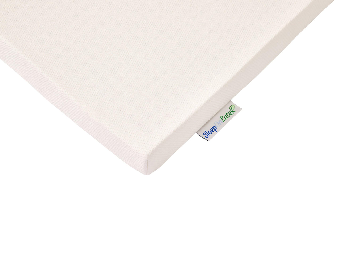 Pure Green Natural Latex Mattress Topper w/Luxury Cover - Soft - 3 Inch - Twin XL Size (GOLS Certified Organic)