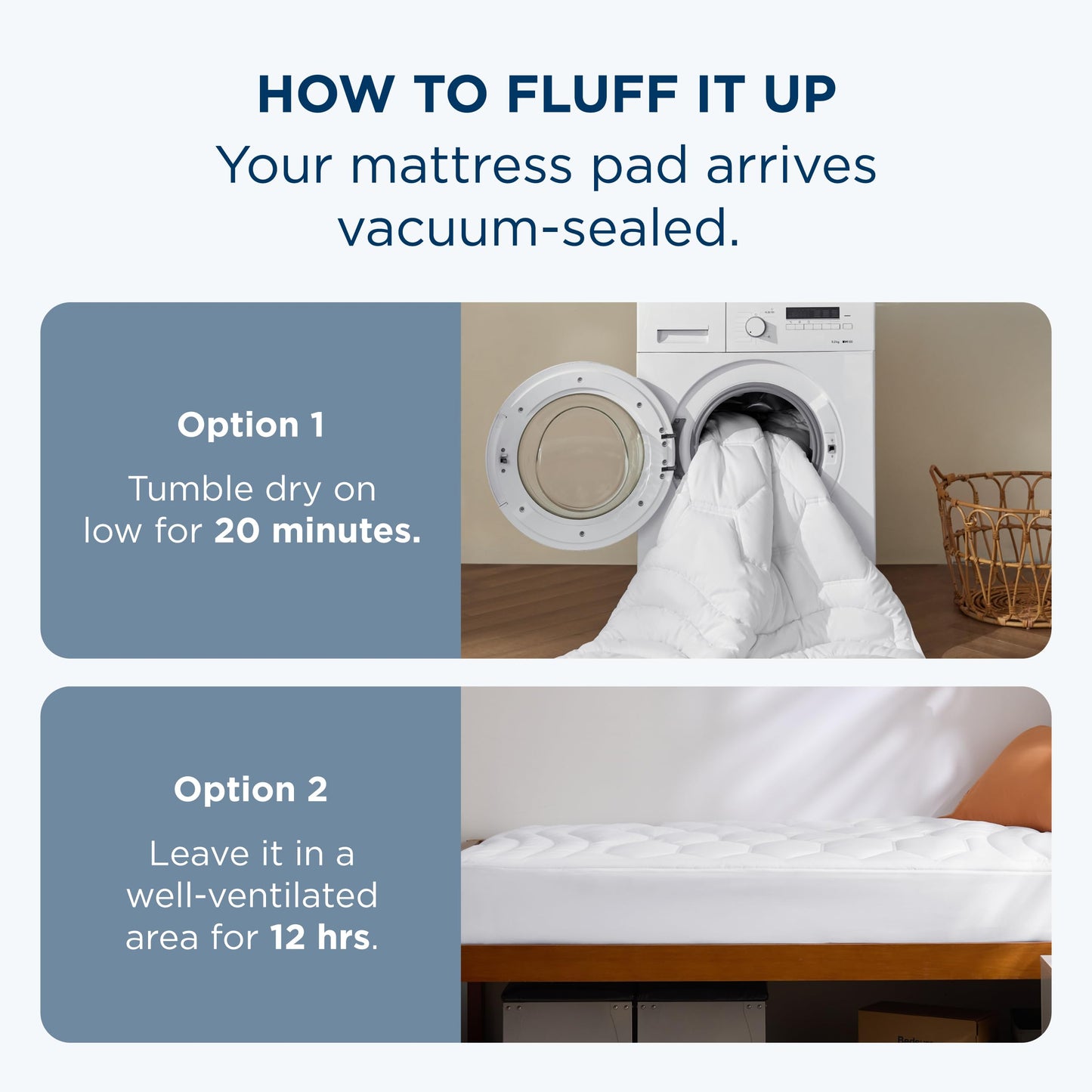 Bedsure Twin XL Mattress Pad - Soft Mattress Topper for College Dorm Room Essentials, Extra Long Twin Quilted Fitted Bed Cover Protector with 8-21 Inches Deep Pocket, Washable, White, 39x80 Inches