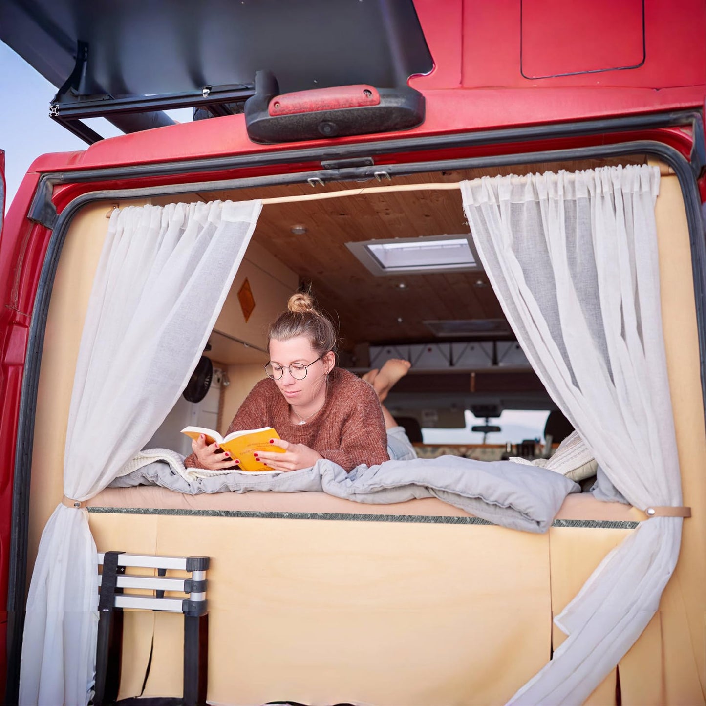 Mattress Underlay RV Under Mattress Ventilation Air Meshfiber Under Mattress Pad for RV Boat Camper Creating The Bed Air Dry and Flow（Queen）