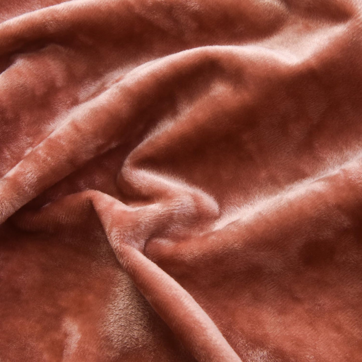Roslynwood Crushed Luxury Velvet Blush Pink Curtains for Bedroom 84 inches Long, Thermal Insulated Window Drapes Back Tab for Living Room/Dining Room, W52 x L84, 2 Panels