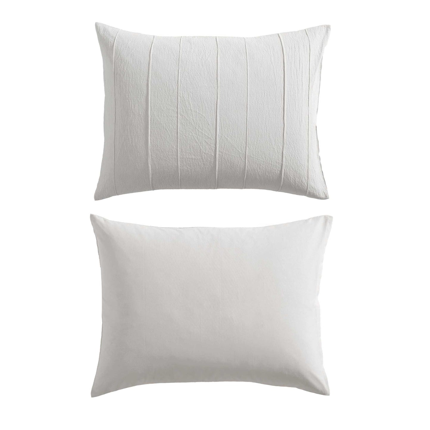 Vera Wang - King Comforter Set, Soft Cotton Bedding w/Smooth Cotton Percale Reverse, Lightweight for Year Round Comfort, 3 Piece Bed Set w/Matching Pillowcases (Woven Tucks Beige)