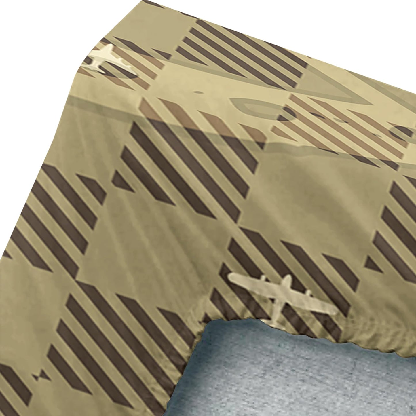 AILONEN Military Tank Camo Fitted Sheet Twin XL Size - 3 Piece Camouflage Army Green Bedding Deep Pocket & 2 Pillowcases - Boys Kids Sheets Room Decor