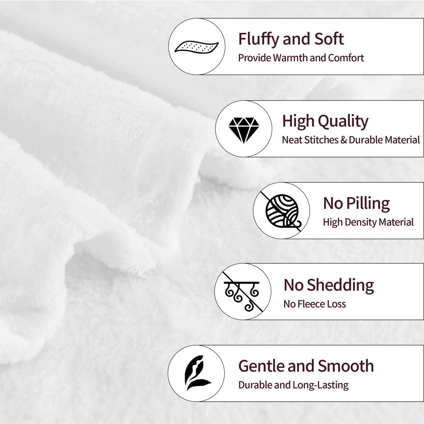 Sending You A Big Hugs So Its There When You Need It Blanket Cozy Flannel Comfort Throw Sympathy Healing Gift Encouragement Blanket for Family and Friends (White 10, 50x60in(127cm*153cm))