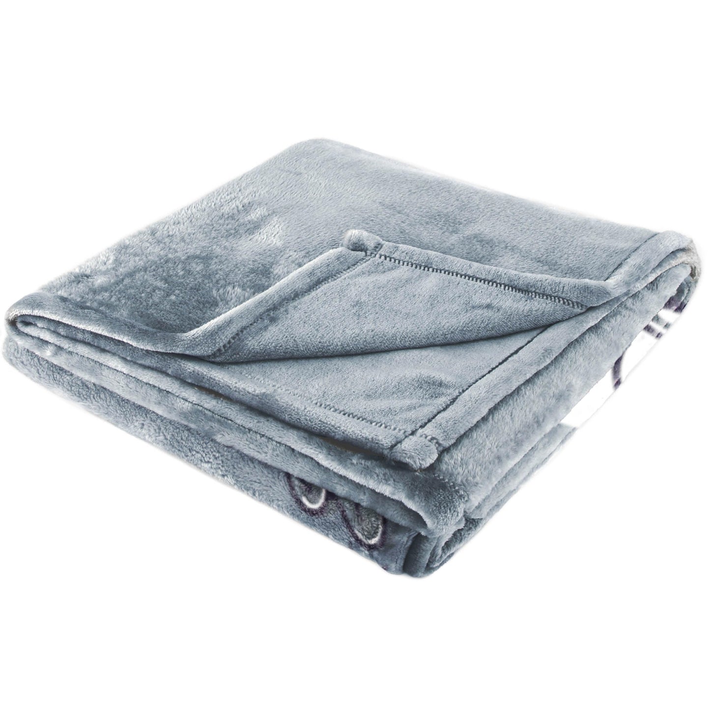 Jay Franco Kids Plush Throw Blanket – Soft & Comfy 50x70 Inches Throw for Couch or Bed – Cozy Home Décor for Living Room & Bedroom, Blue - One Piece