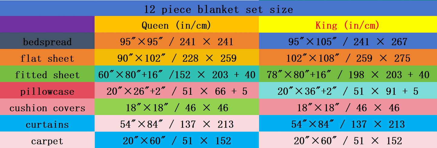 JKCCZLL Queen Size Quilt 12 Piece Set Floral Bedding with Matching Curtains Fitted Sheet Black Queen