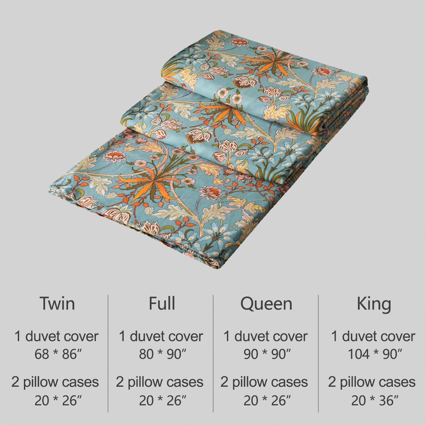 VM VOUGEMARKET Green Gold Duvet Cover Queen,Medallion Paisley Print Bedding Set 400 Thread Count Percale Cotton Vibrant Bohemian Pattern Quit Cover with Zipper Closure