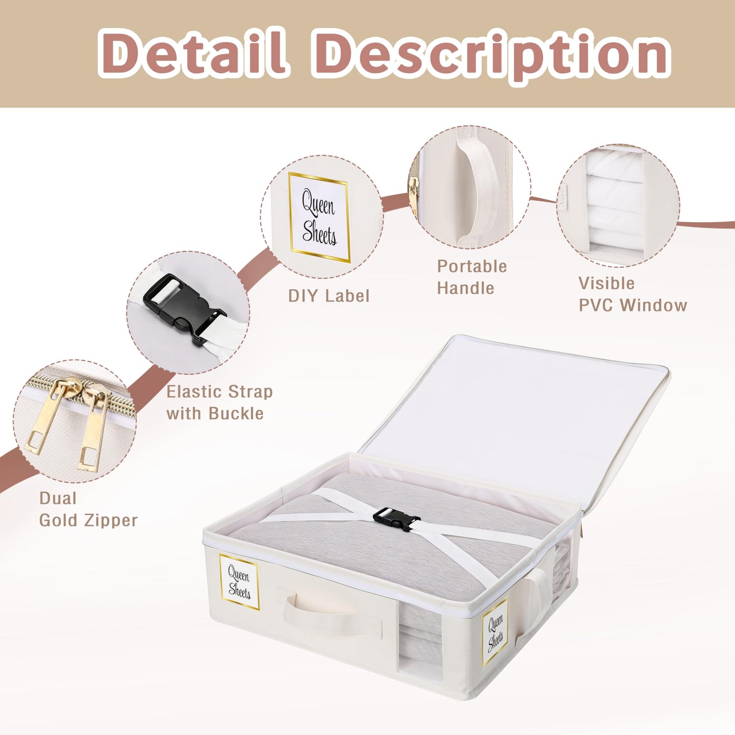 Sassy Sheet Organizer (White)