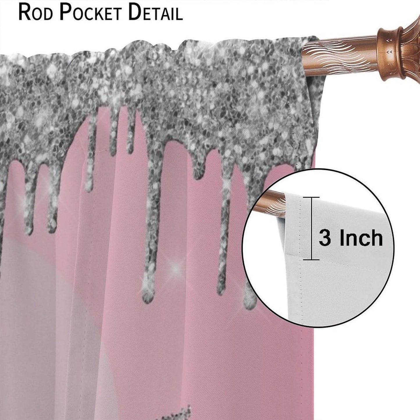 Eyelash Curtains Fashion Girl Eyes Hello Gorgeous Modern Makeup Abstract Art Room Darkening Thermal Insulated Rod Pockets Window Drapes for Bedroom Living Room Kitchen Cafe Decor W21xL45inx2 Decor