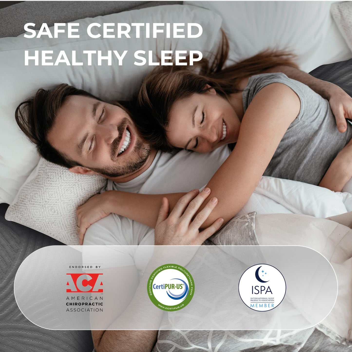 Sweetnight CoolNest 16 inch King Mattress, Cooling King Size Memory Foam Mattress for Cool Night Sleep, 5-Zone Ergo Support for Pressure Relief, Medium, CertiPUR-US Certified
