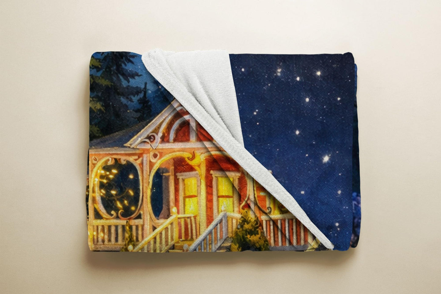 Allenjoy Pink Palace Halloween Horror Blanket 57"x50" - Soft Warm Throw Blankets for Couch Bed Living Room Decor, Gifts for Boys Girls Men Women