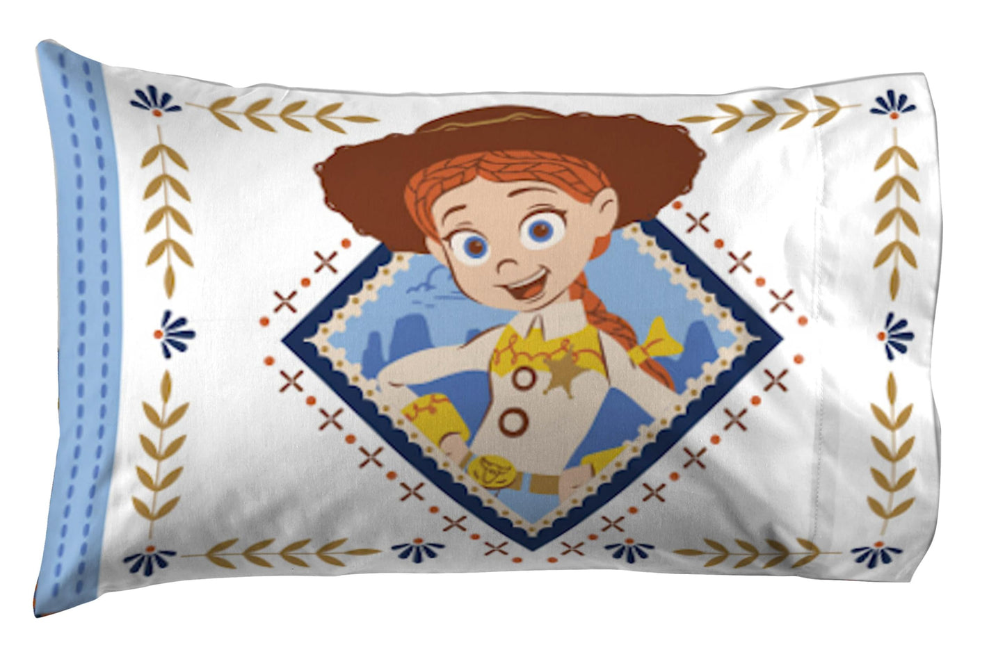 Jay Franco Kids Sheet Set with Fitted, Flat Sheets & Pillow Cover - Ultra-Soft Bedding with Pillowcase for Room Decor, Multi - Toy Story, 4 Piece Queen
