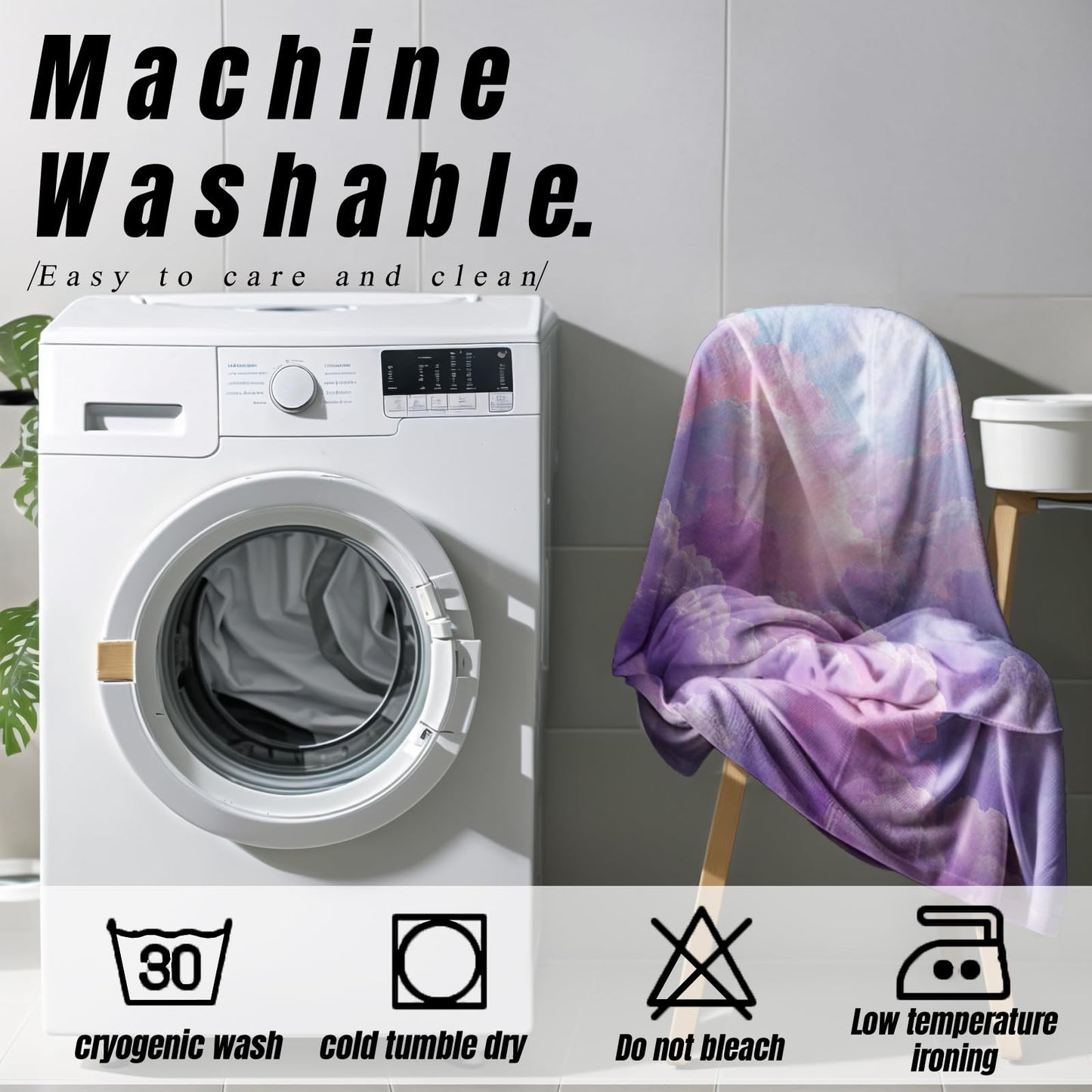 YCUFN Fantasy Cloudscape Flannel Blanket 50"x60" Pink Purple Sky and Sunlight Lightweight Throw Blankets Birthday for Girls Women Office Bedroom Sofa Travel Dreamy Home Decorate