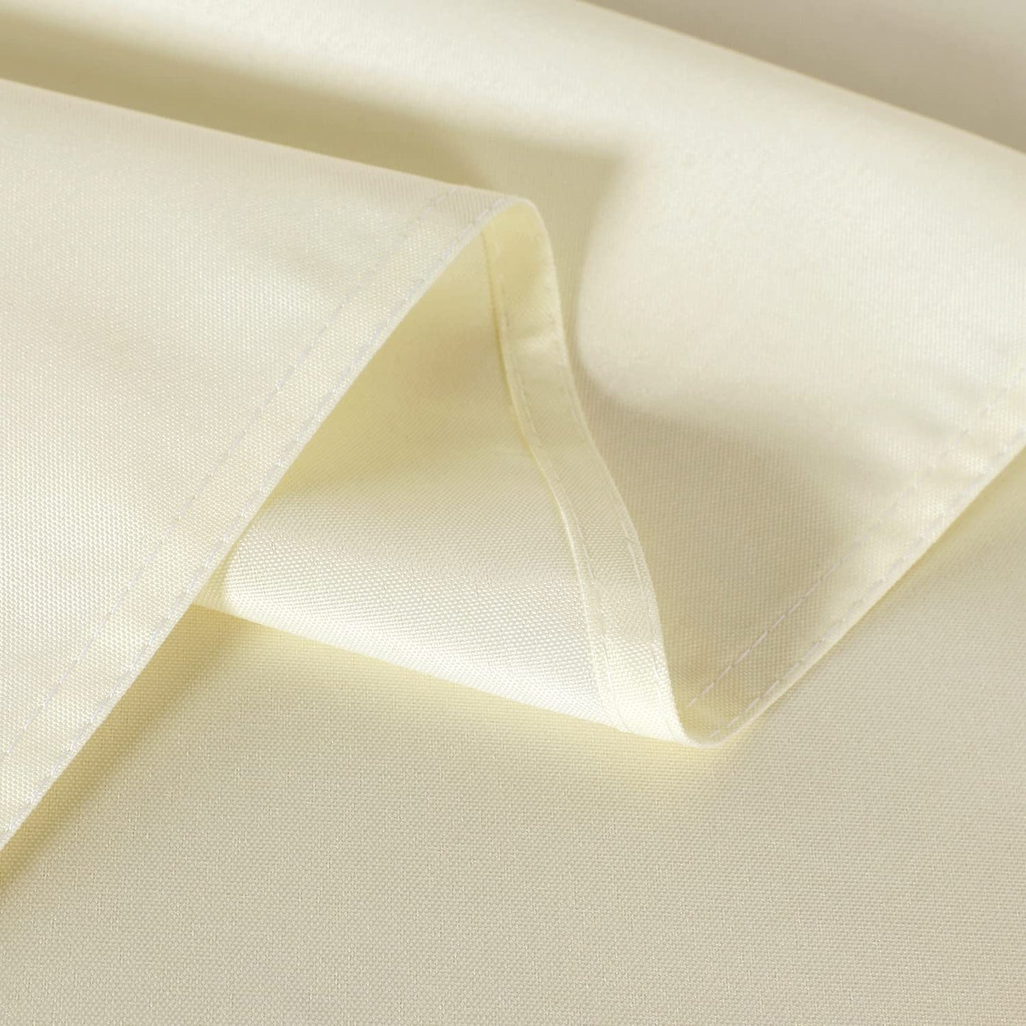 sancua Rectangle Tablecloth - 60 x 120 Inch - Stain and Wrinkle Resistant Washable Polyester Table Cloth, Decorative Fabric Table Cover for Dining Tables, Buffet Parties and Camping, Beige