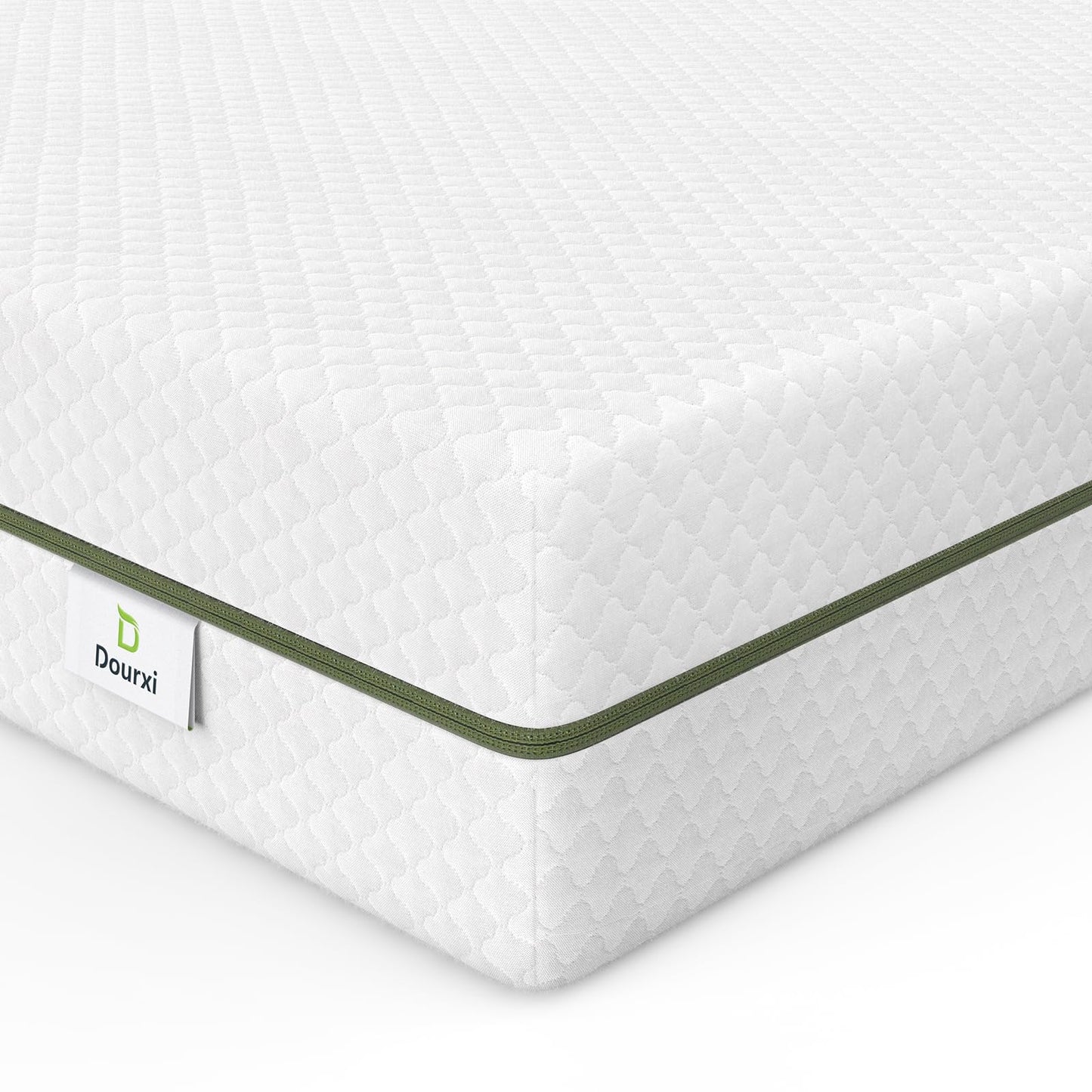 Dourxi Crib Mattress, Dual-Sided Comfort Baby and Toddler Mattress with Gel Memory Foam and Removable Cover, Fits Standard Size Cribs and Toddler Bed, 52x27.5x5.5 inches