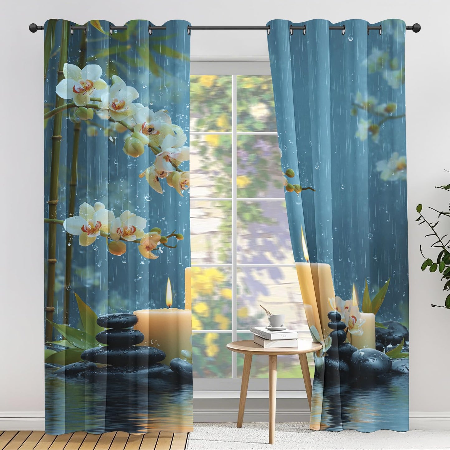 Zen Curtains for Living Room