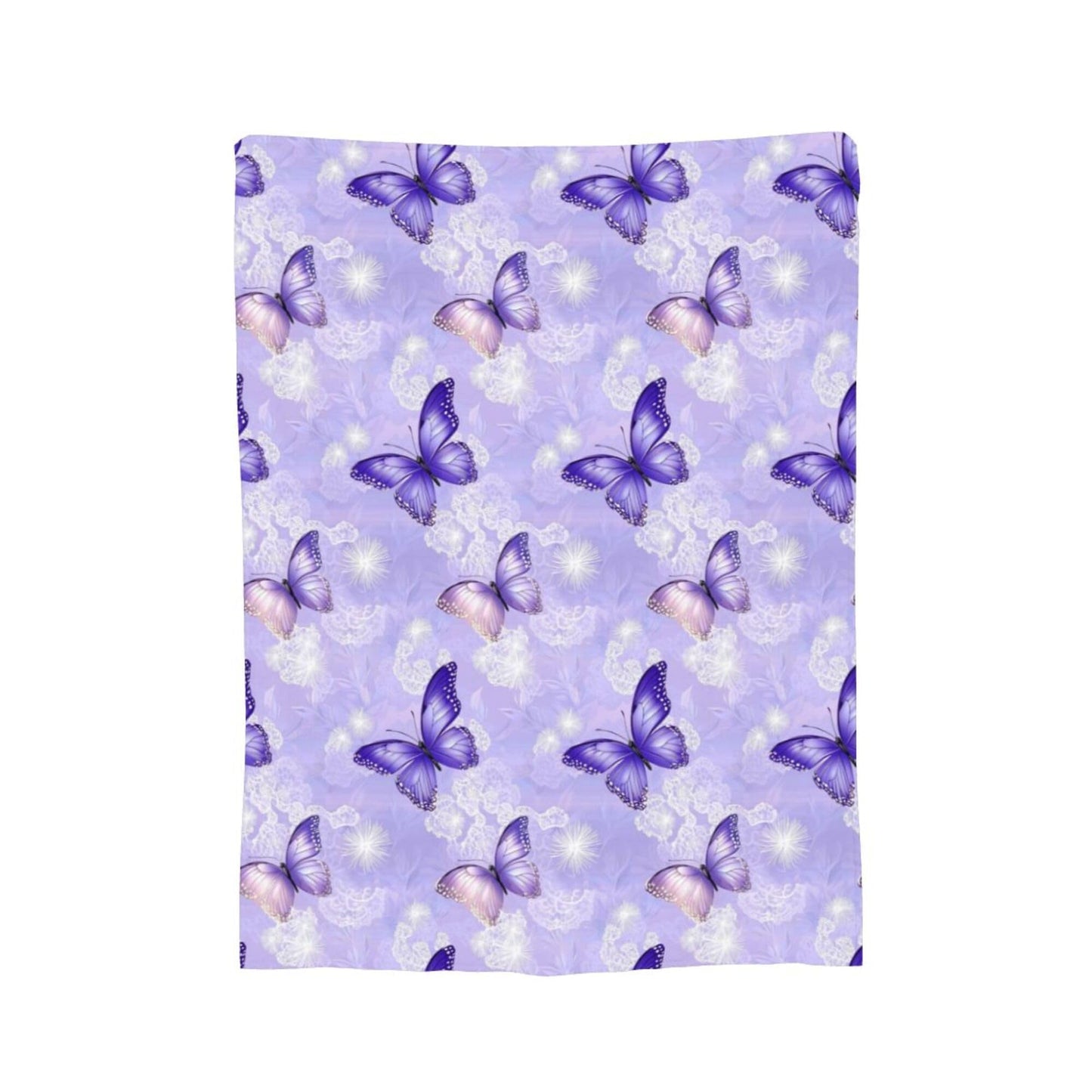 Butterfly Blanket Butterfly Throw Blanket Super Soft Plush Flannel Fleece Bedding Gifts for Boys Girls Men Women Lovers Adults Stuff for Couch Sofa Bed Room Decor 50"X60"