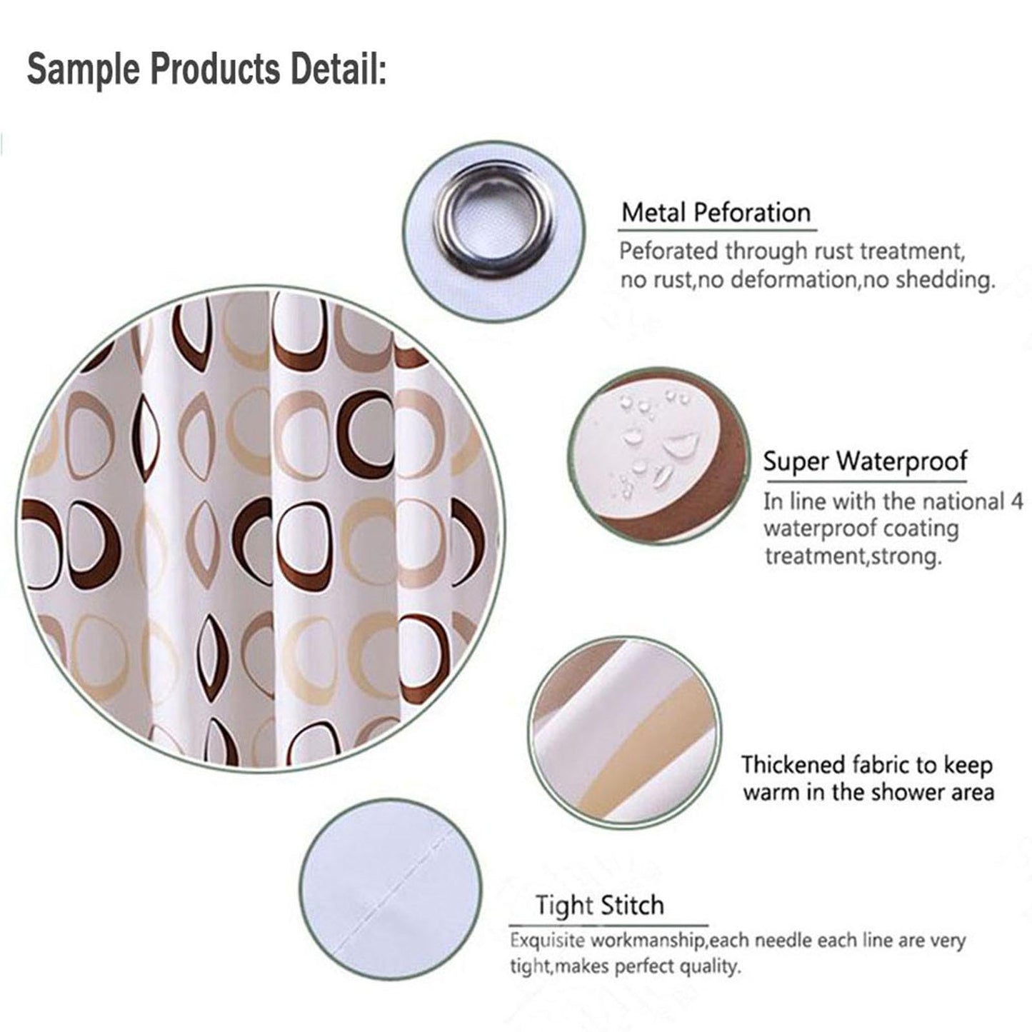 BLDKORUER Sexy Female Pole Dance Shower Curtain Eight Shapes Strippers Shower Curtain with Hooks Bathroom Decorative Accessories 72 x 72 inch