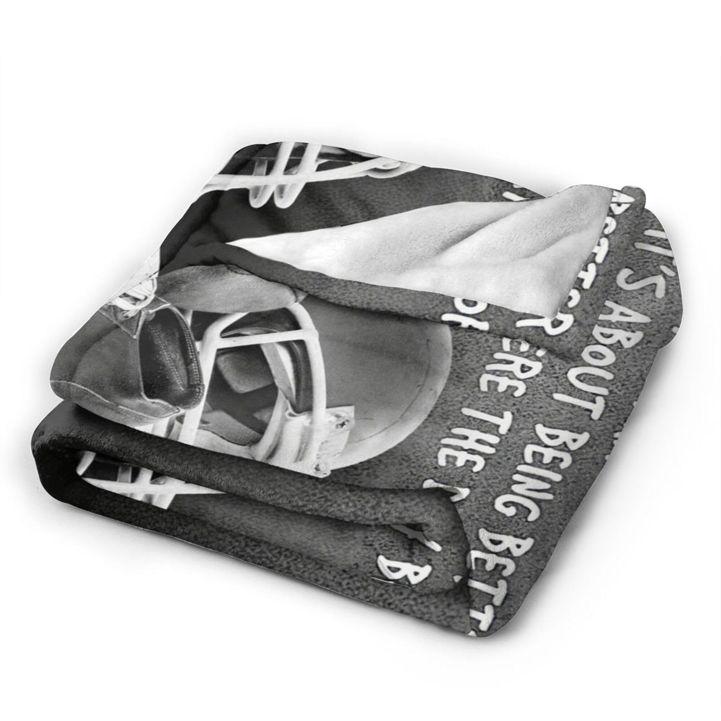 Sports Football Throw Blanket - Soft Warm Cozy Fleece for Boys Men Girls Women Kids Adults - Couch Sofa Bed 50"x40"