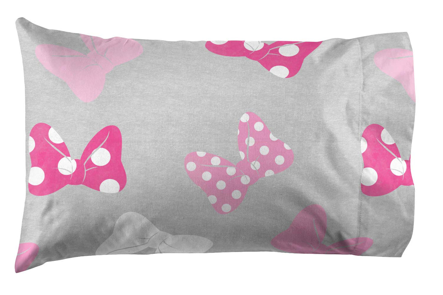 Disney Minnie Mouse Kids 5 Piece Twin Comforter Set for Girls - Bed in a Bag with Reversible Comforter, Sheets & Sham - Super Soft Fade Resistant Microfiber, Machine Washable (Official Disney Product)