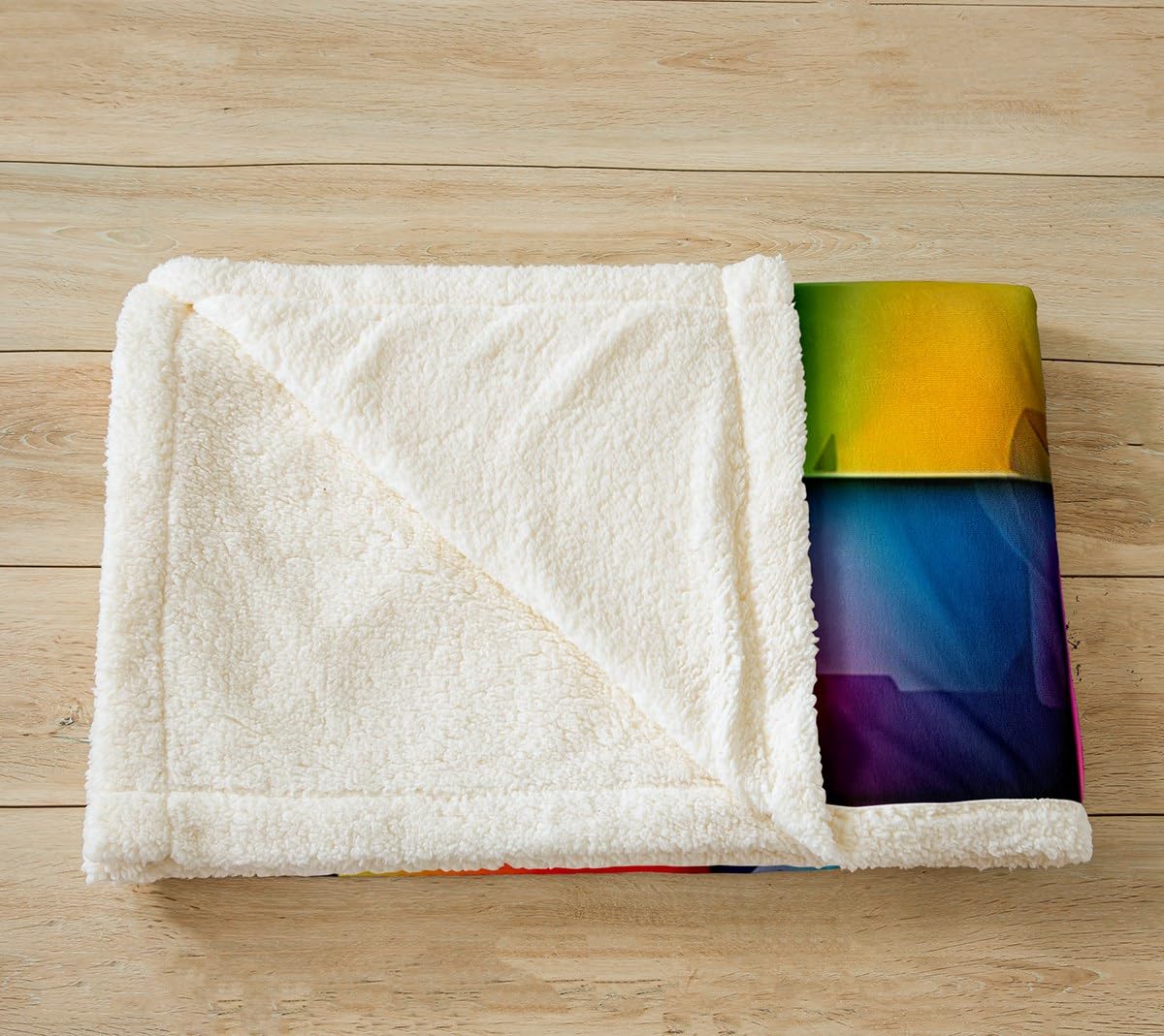 Feelyou Fleece Throw Blanket Throw 50"x60" Kids Color Building Blocks Sherpa Blanket Plush Fuzzy Boys Girls Teens Colorful Toy Brick Modern Fashion Art for Bed Couch Chair Living Room