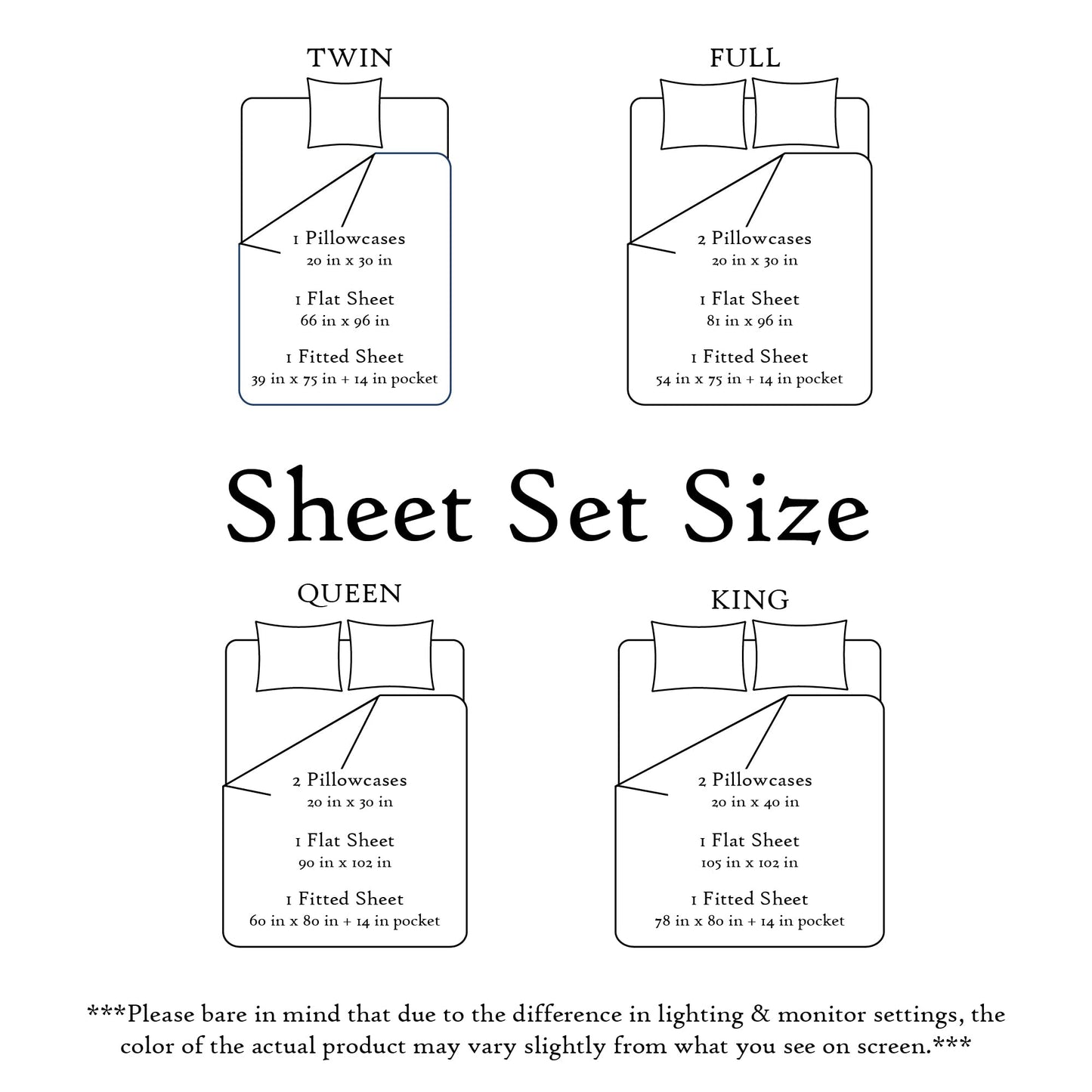 Cathay Home Sancturary Ultra-Soft Hypoallergenic Wrinkle Resistant Double-Brushed Microfiber Printed 4-Piece Bedding Sheet Set - Sage, Queen