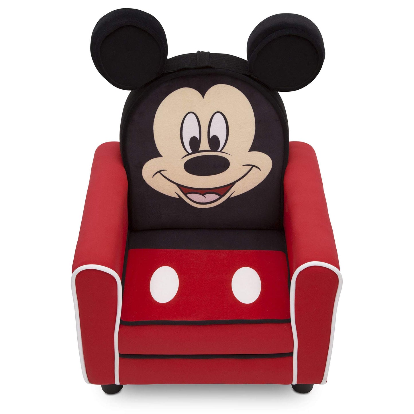 Delta Children Figural Upholstered Kids Chair, Disney Mickey Mouse