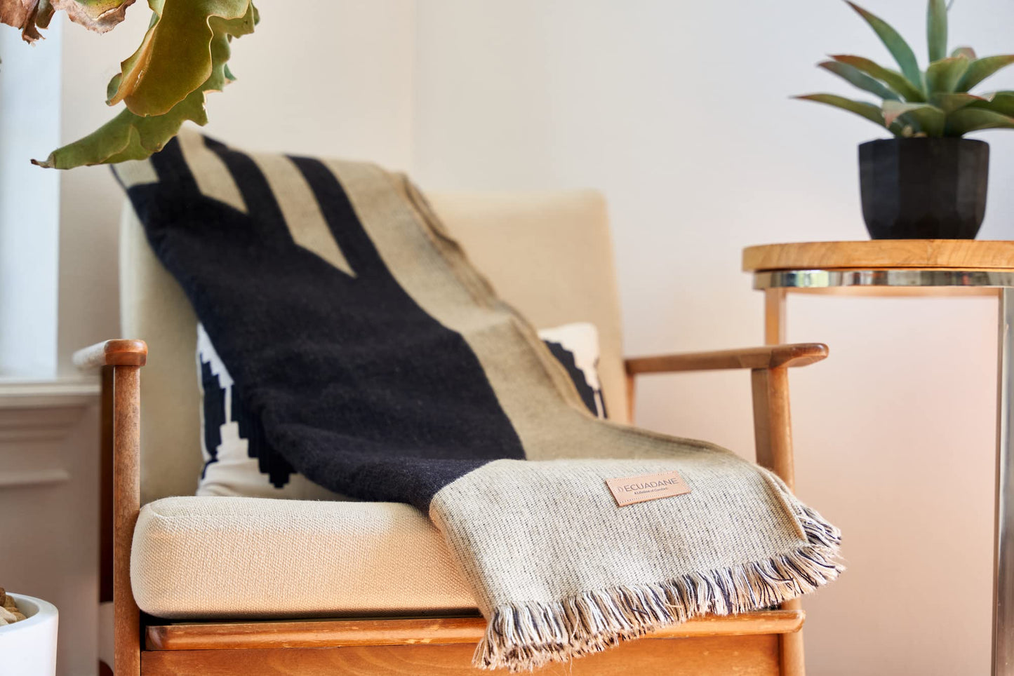 Ecuadane Southwestern Throw Blanket for Couch, Sofa, Bed, Soft, Plush, Cozy, Warm, Lightweight, Boho, Bohemian, Western Style (Unifier, Throw 74x50 inches)
