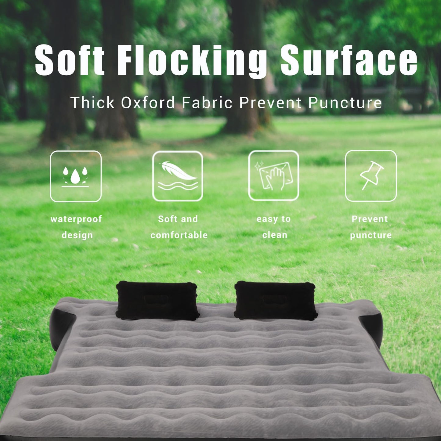 Onirii Camping Pickup Truck Bed Air Mattress for 5.5-5.8 Ft