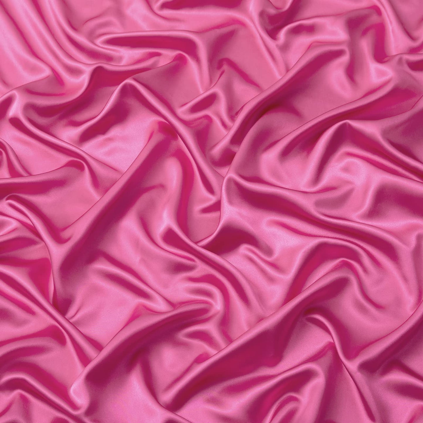 VACVELT 3pcs Extra Deep Pocket Satin Fitted Sheet Set King Bed Set, Hot Pink Bottom Sheet Fit 18-24 Inch Deep Pocket Mattress, Silky Bedding Set Soft & Ultra Deep Fitted Sheet & 2 Pillowcase