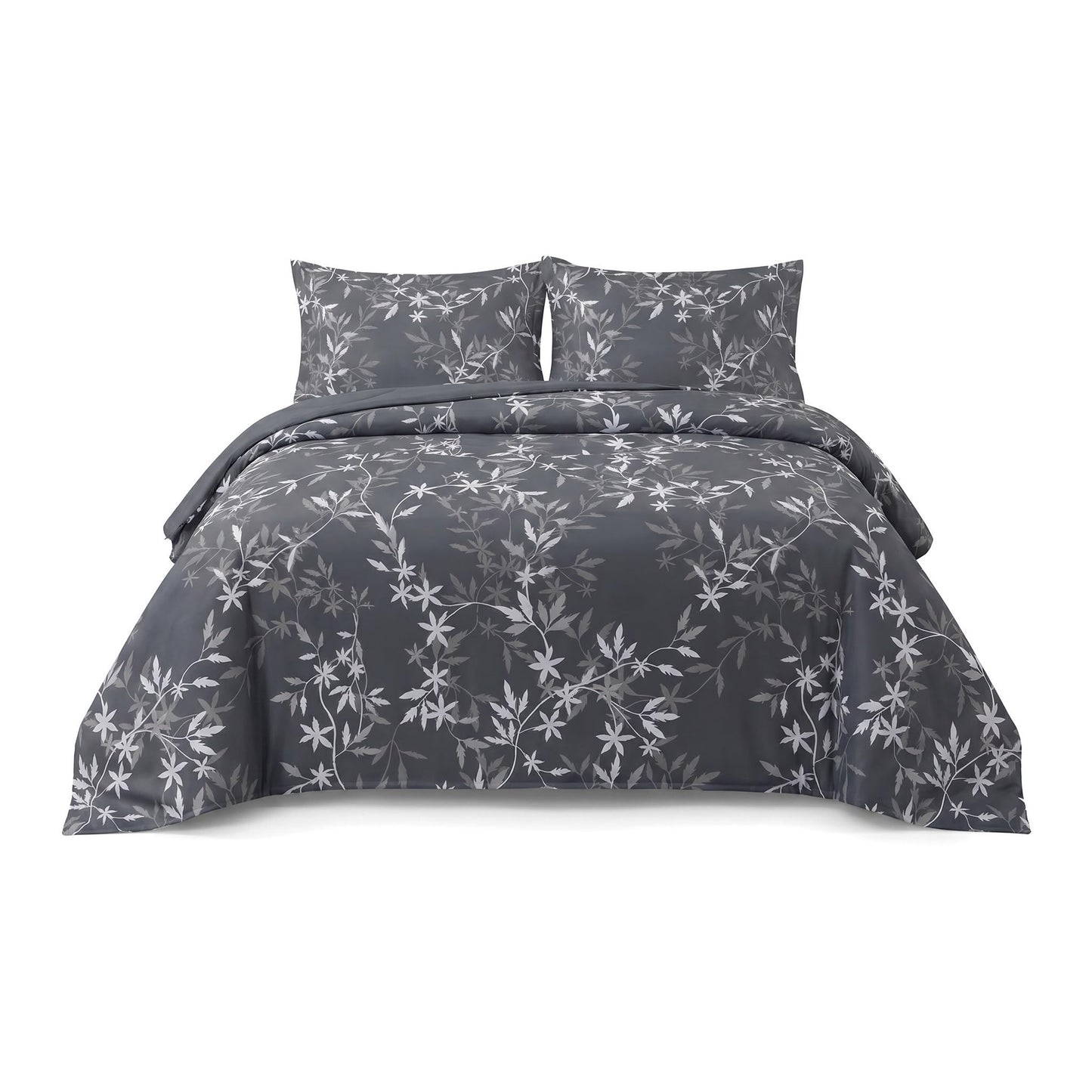 YIYEA King Size Sheets Set, Premium Double Brushed Microfiber Bed Sheet Set for All Season, Soft Breathable, 16" Deep Pocket, Shrinkage and Fade Resistant, 4PC, King