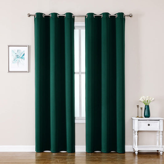 ChrisDowa Blackout Curtains for Bedroom and Living Room 78 Inches Long