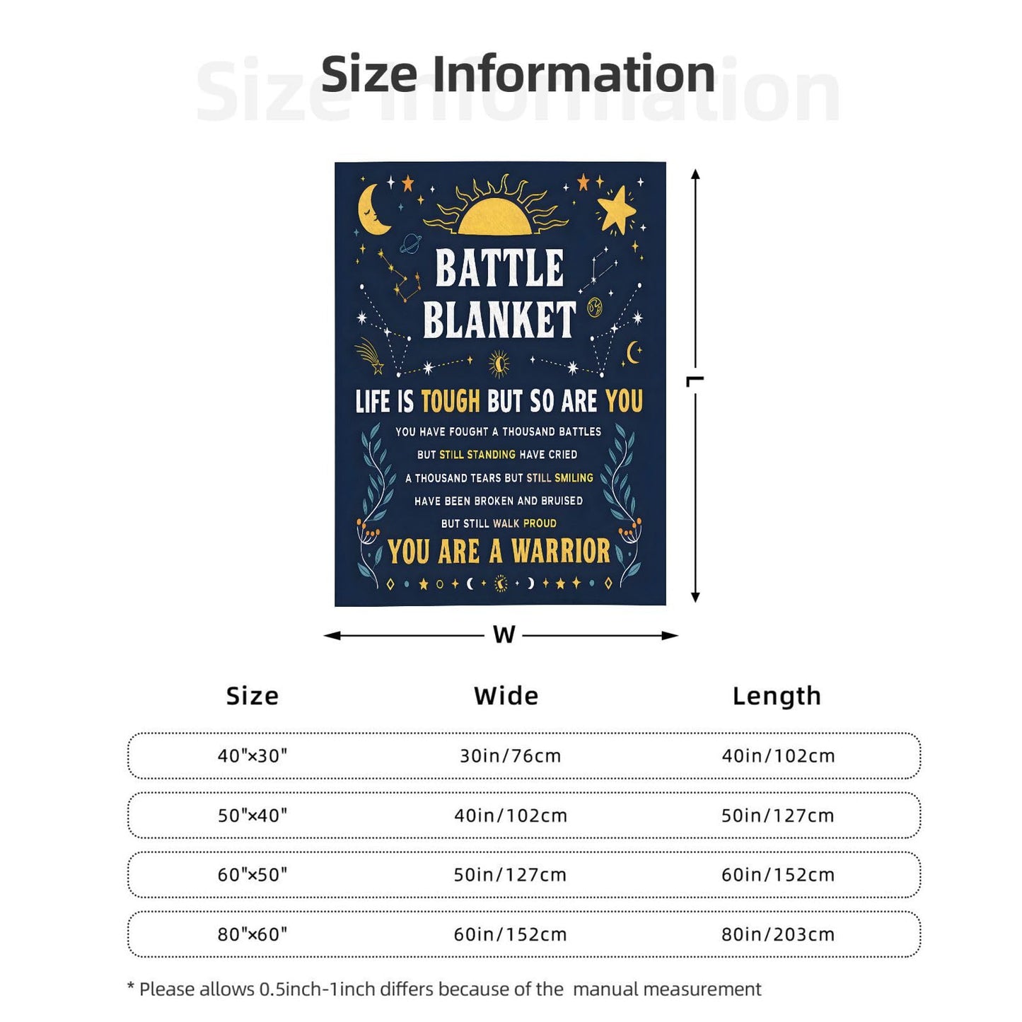 Sending You A Big Hugs So Its There When You Need It Blanket Cozy Flannel Comfort Throw Sympathy Healing Gift Encouragement Blanket for Family and Friends (White 19, 50x60in(127cm*153cm))