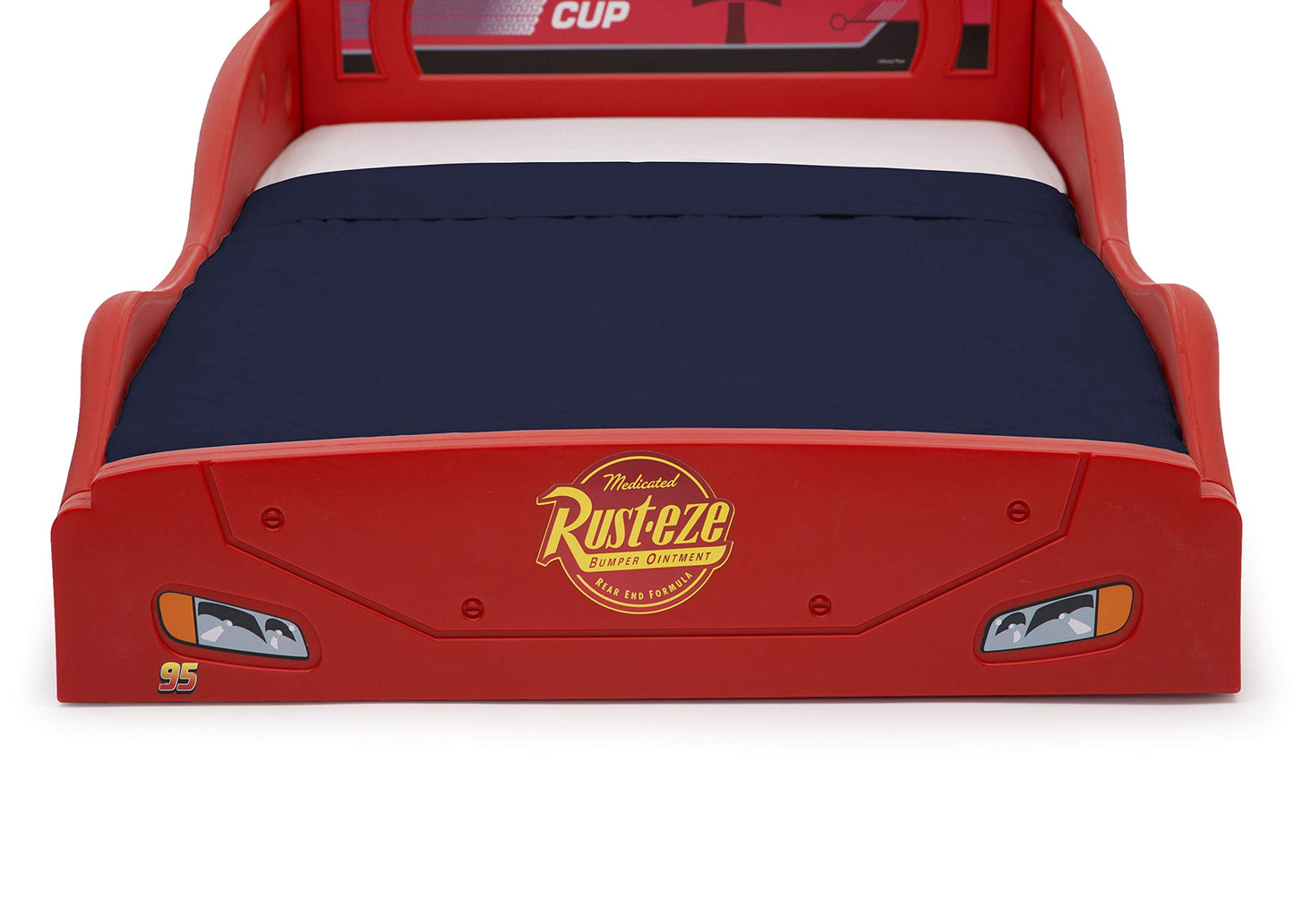 Delta Children Disney/Pixar Cars Lightning McQueen Plastic Toddler Bed