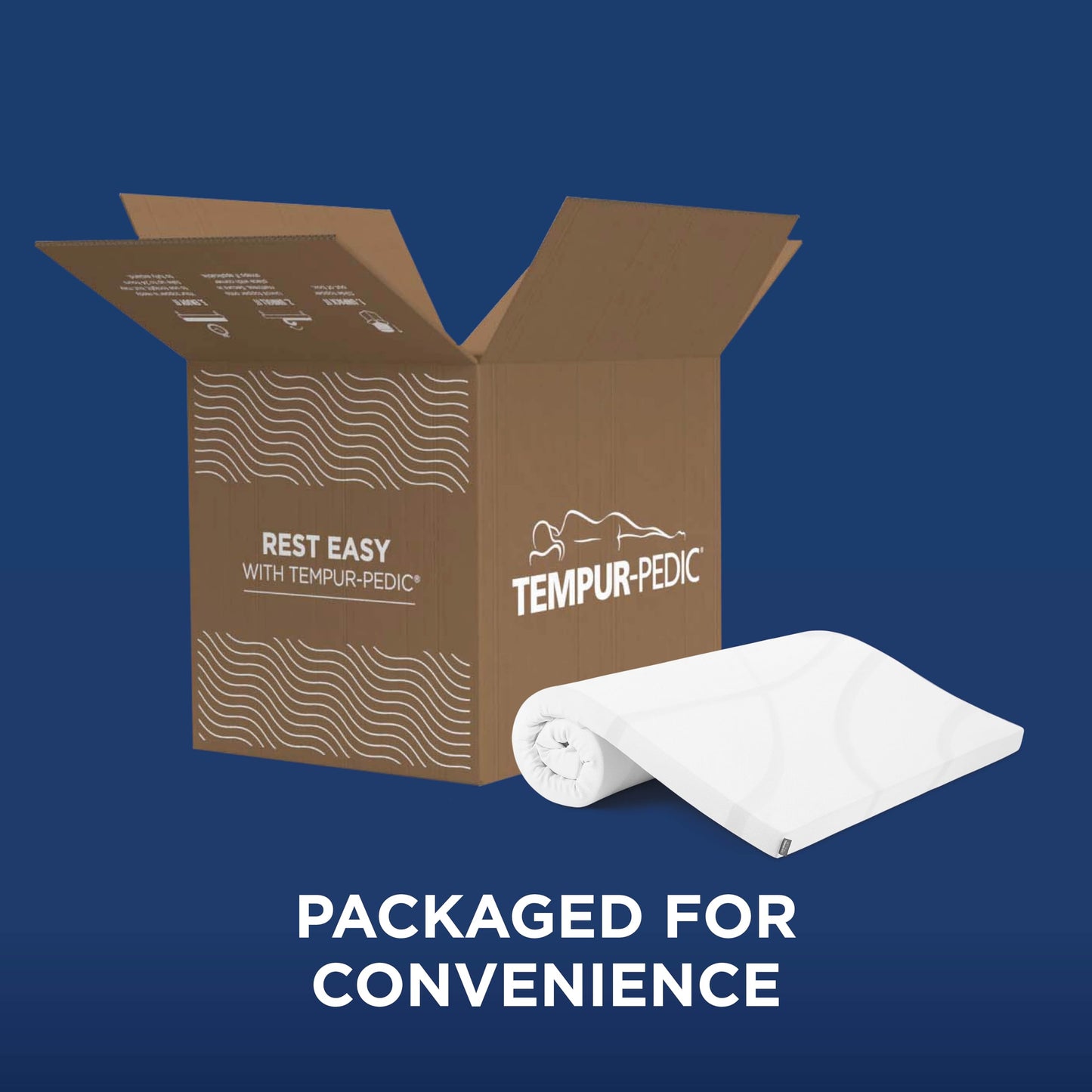 Tempur-Pedic TEMPUR Supreme Topper, Twin XL